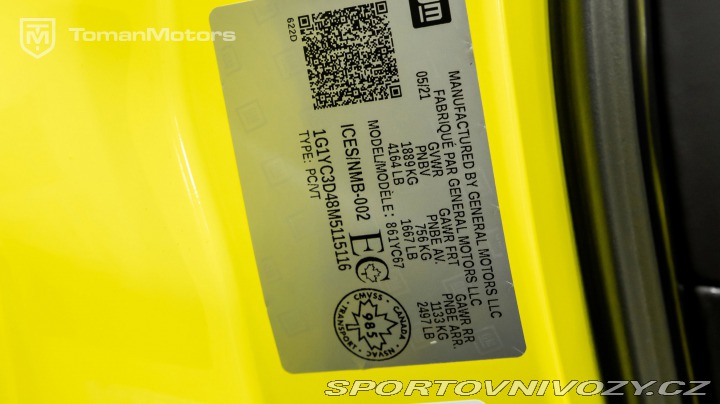 Chevrolet Corvette C8 Convertible, 2021