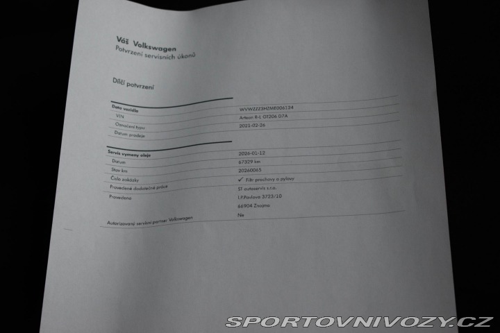 Volkswagen Arteon 2.0TSI*REZERVACE* 2021