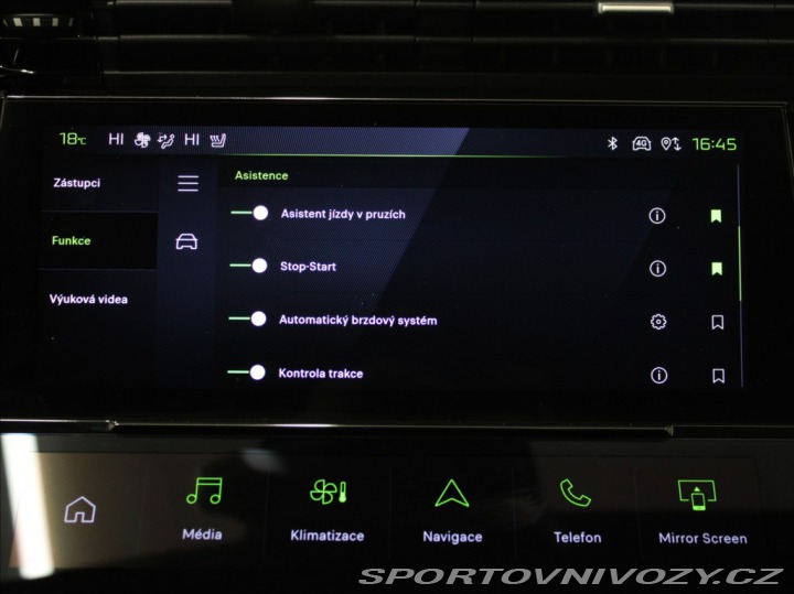 Peugeot 308 1,2 PT 96kW AT GT Paměť M 2024