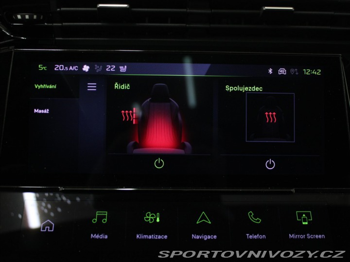 Peugeot 308 1,2 PT GT Paměť PANO Výpr 2023
