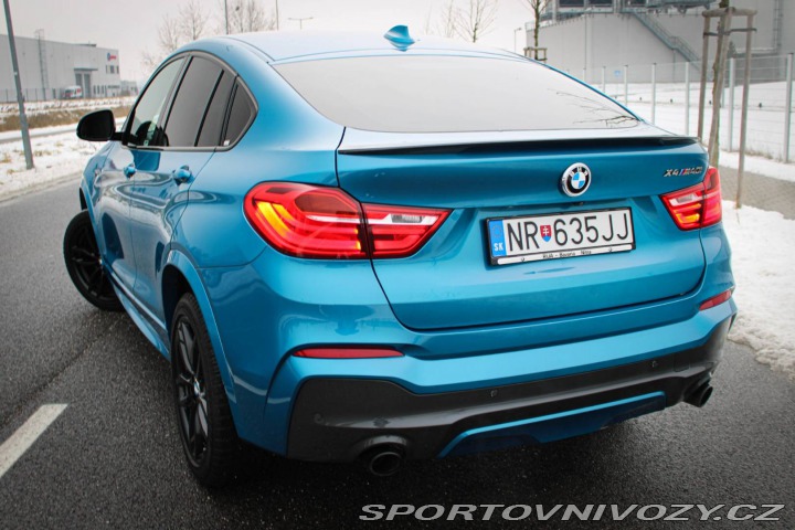 BMW X4 M40i xDrive / SVK / FINA 2017