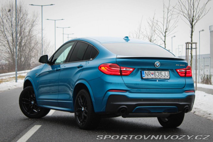 BMW X4 M40i xDrive / SVK / FINA 2017