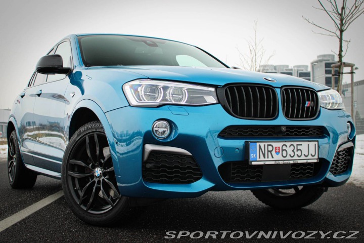 BMW X4 M40i xDrive / SVK / FINA 2017