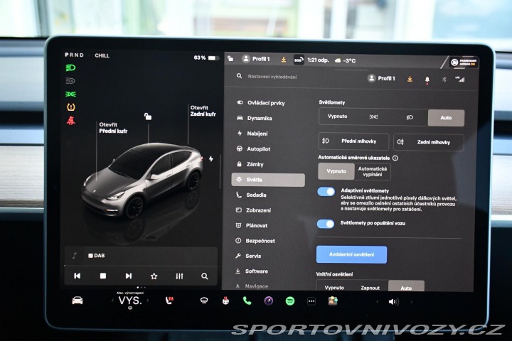 Tesla Model Y LONG RANGE AWD 378kW 1M Z 2023
