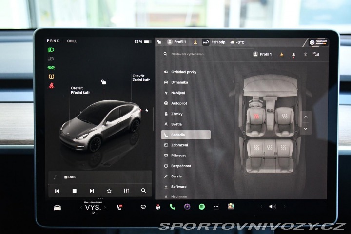 Tesla Model Y LONG RANGE AWD 378kW 1M Z 2023