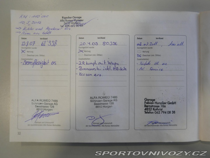 Alfa Romeo 156 GTA 3,2 GTA 184kW 2003