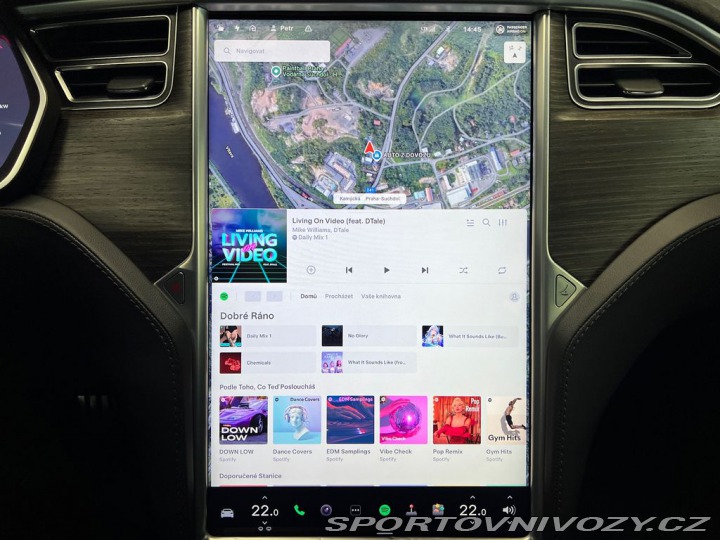 Tesla Model S P85D 515 KW PERFORMANCE 2015