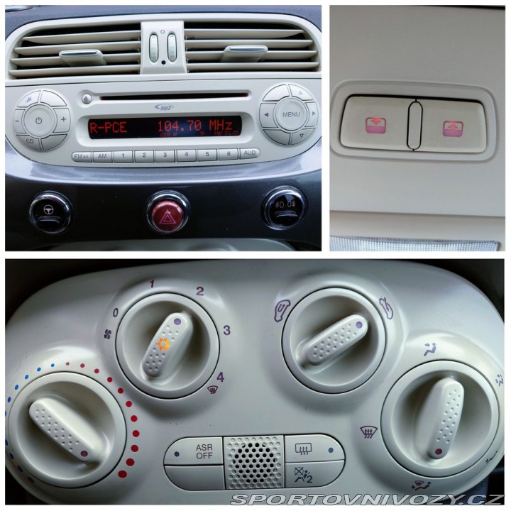 Fiat 500 500C 1.2 Lounge 51kW 2015