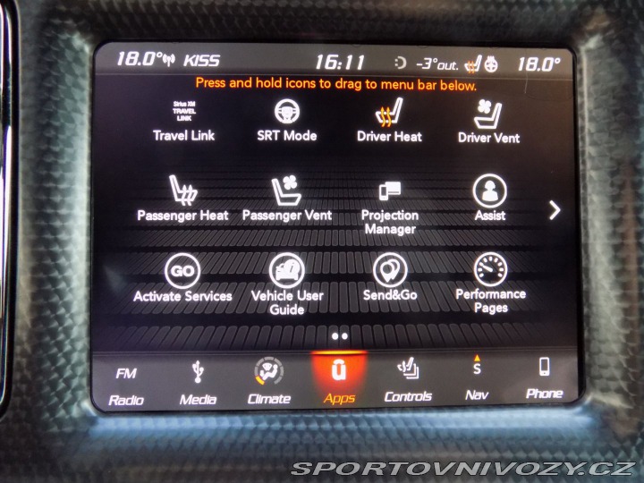 Dodge Challenger 6.2/V8/HELLCAT/SRT/Větr.s 2018