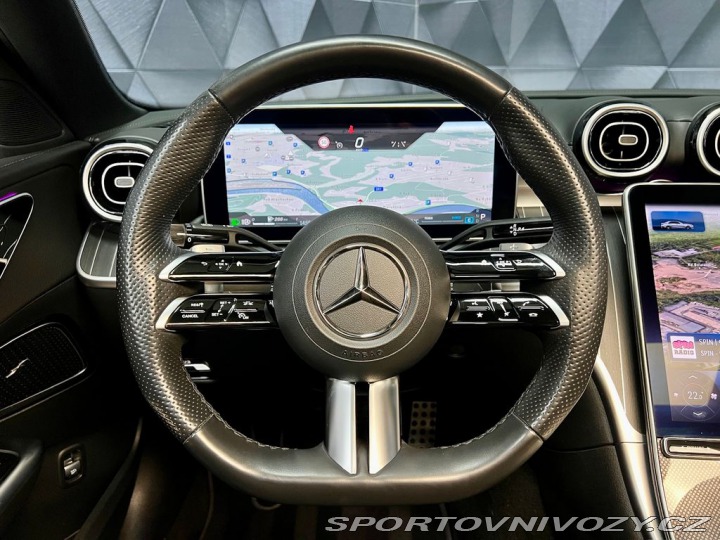 Mercedes-Benz C C300 4M, AMG, PANORAMA, N 2024