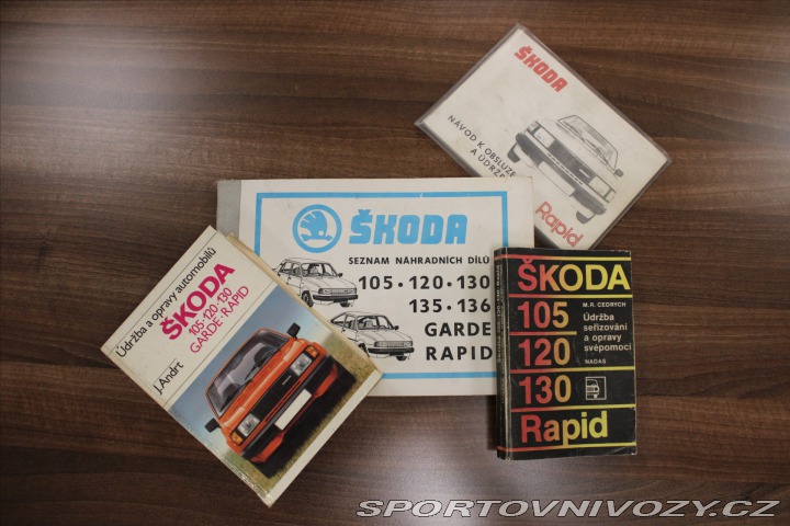 Škoda Ostatní modely 130 Rapid 5 Speed 1.Maj / ČSR 1986