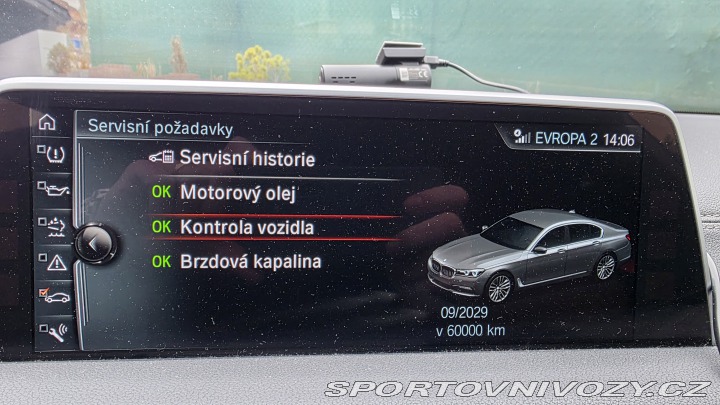 BMW 7 740d Xdrive, servis, TOP 2016