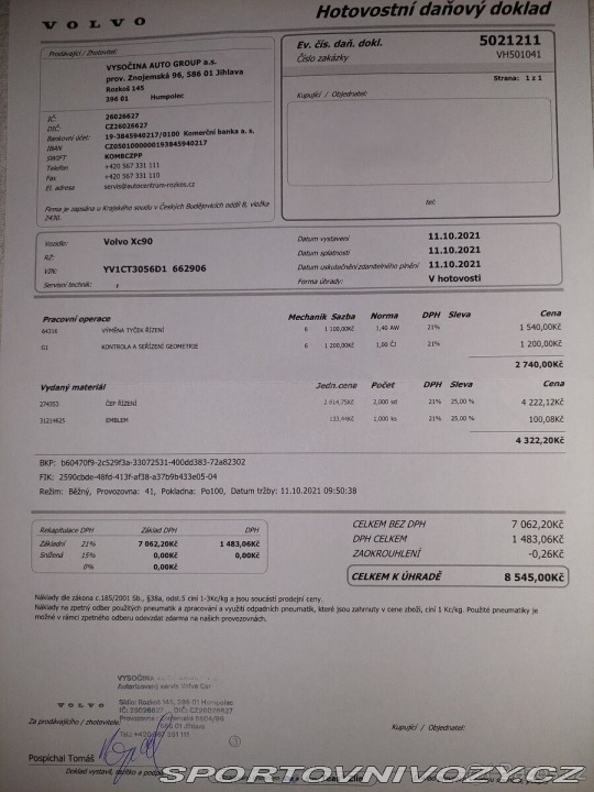 Volvo Ostatní modely XC90 2,4   D5 AWD 2012