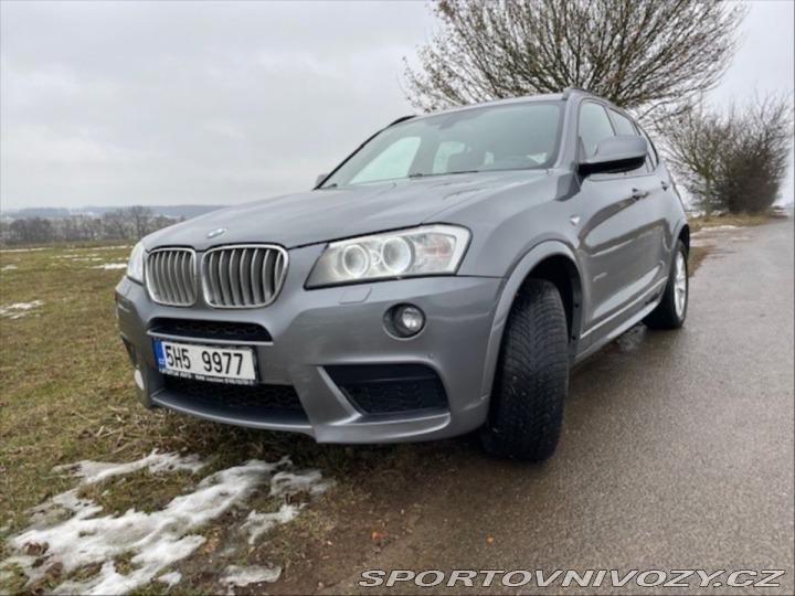 BMW X3 3,0 d 190kW M paket, el 2013