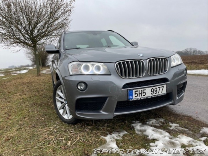 BMW X3 3,0 d 190kW M paket, el 2013