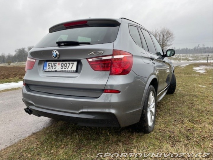BMW X3 3,0 d 190kW M paket, el 2013