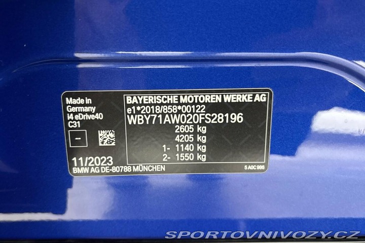 BMW i4 eDrive40 2023