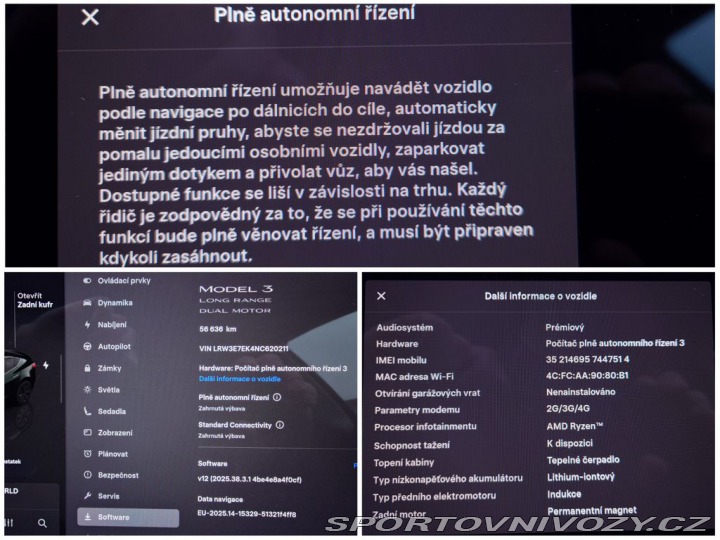 Tesla Model 3 Long Range - FSD 366 kW S 2022