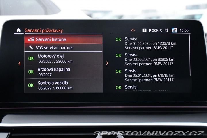 BMW 5 540D xDrive ČR 1.MAJ REZE 2022