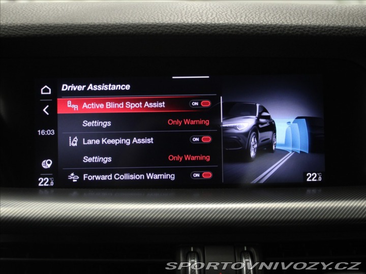 Alfa Romeo Stelvio 2,2 JTD 140kW Q4 Paket Sp 2021