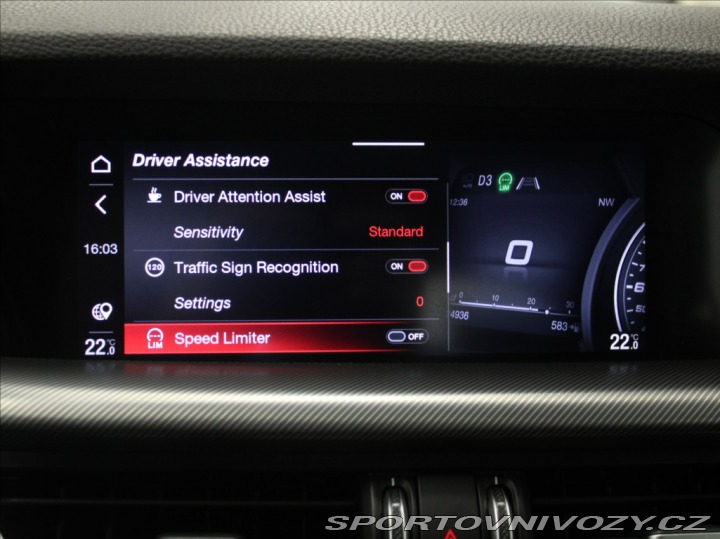 Alfa Romeo Stelvio 2,2 JTD 140kW Q4 Paket Sp 2021