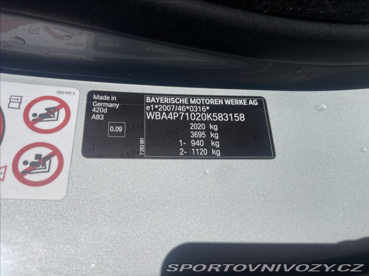 BMW 4 2,0 d Grand Coupe Luxury 2016