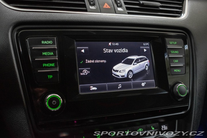 Škoda Octavia RS RS 2.0 TDI 135kW TAŽNÉ*2x 2014