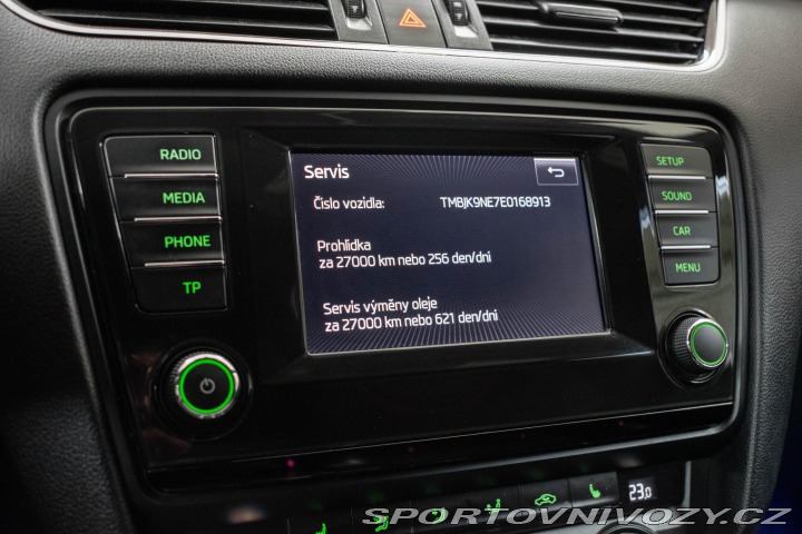 Škoda Octavia RS RS 2.0 TDI 135kW TAŽNÉ*2x 2014