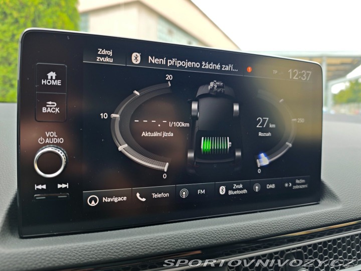 Honda Civic 2.0 e:HEV SPORT rezervace 2026