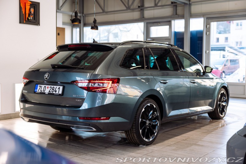 Škoda Superb Sportline, 4x4,servis,DPH