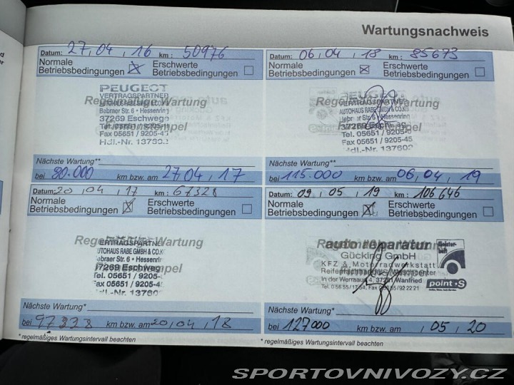 Peugeot 308 2.0Hdi 110kw 2013