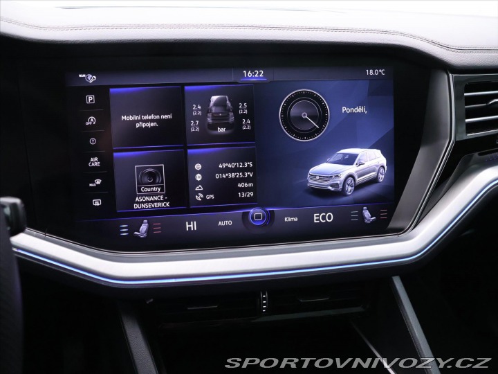 Volkswagen Ostatní modely Touareg 3,0 TDI V6 210kW 4M CZ DP 2018