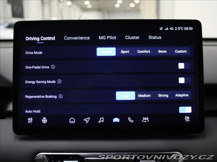 MG Ostatní modely MGS5 EV 0,1 64kWh 170kW Exclusive 2025