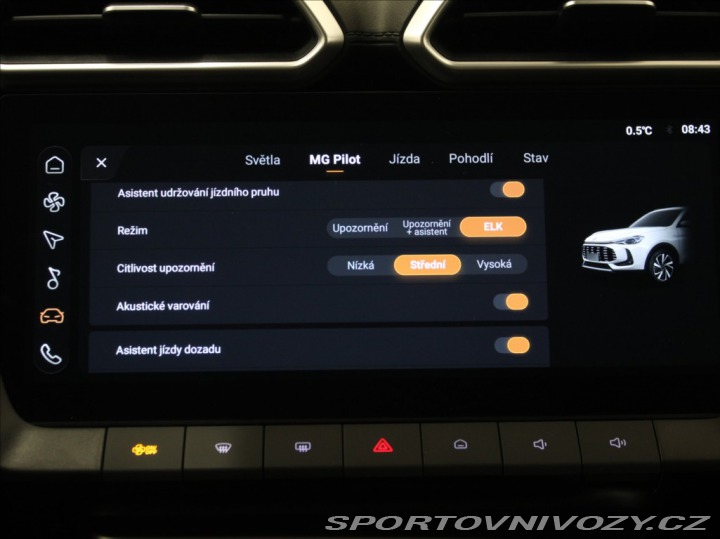 MG ZS 1,5 Hybrid+ 145kW Exclusi 2025