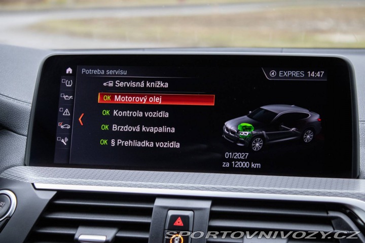 BMW X4 M40i A/T, 265kW, A8 / AJ 2019