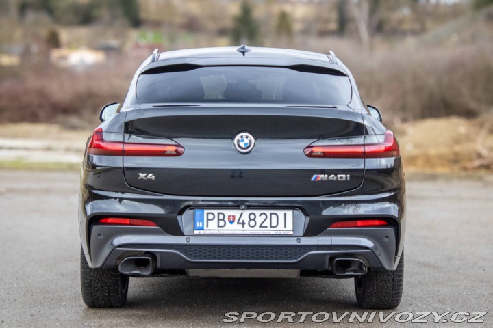 BMW X4 M40i A/T, 265kW, A8 / AJ 2019