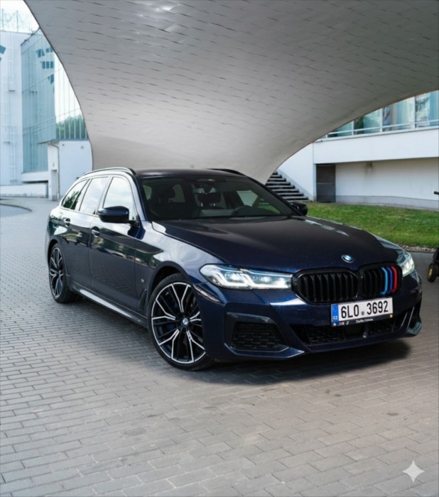 BMW 5 3,0   xD, M-SPORT, LASER,