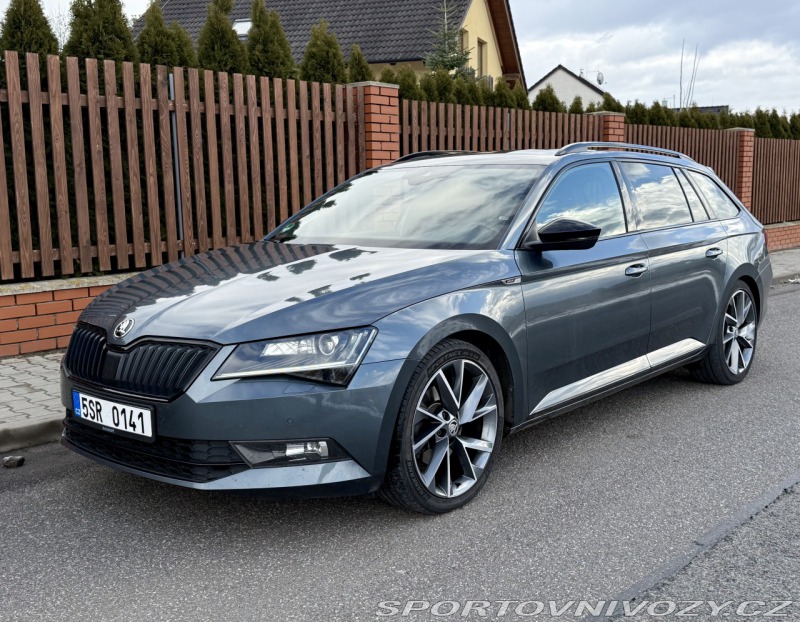 Škoda Superb Sportline 4x4 Webasto