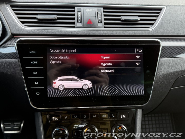 Škoda Superb Sportline 4x4 Webasto 2018