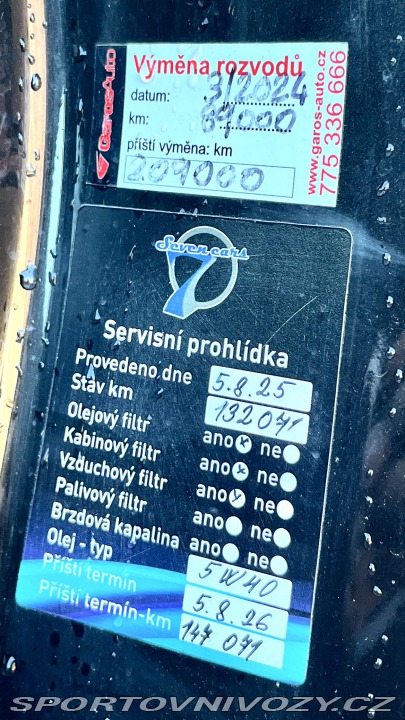 Renault Mégane GT180, 2. maj., servis 2010