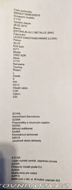 BMW 3 335xd M-paket Performance 2015