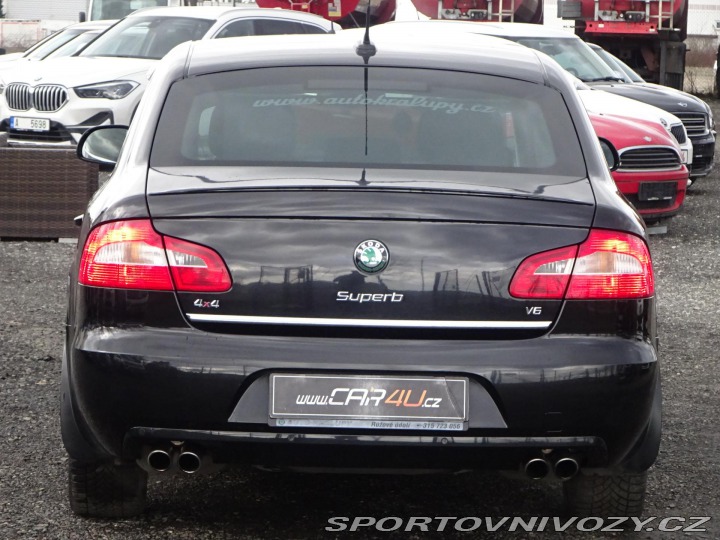 Škoda Superb 3.6FSI V6 191kW DSG 4x4 2009