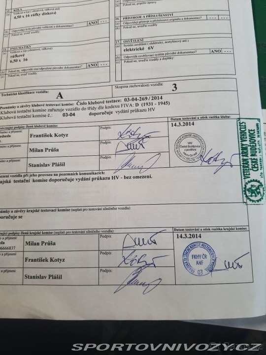 Ostatní značky Ostatní modely GAZ  67 Čapájev 1944