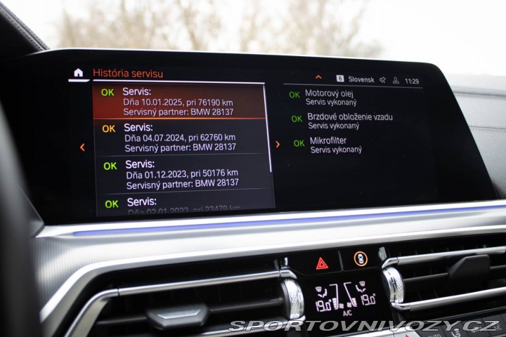 BMW X6 30d 210kw / SVK / 1.M / 2022