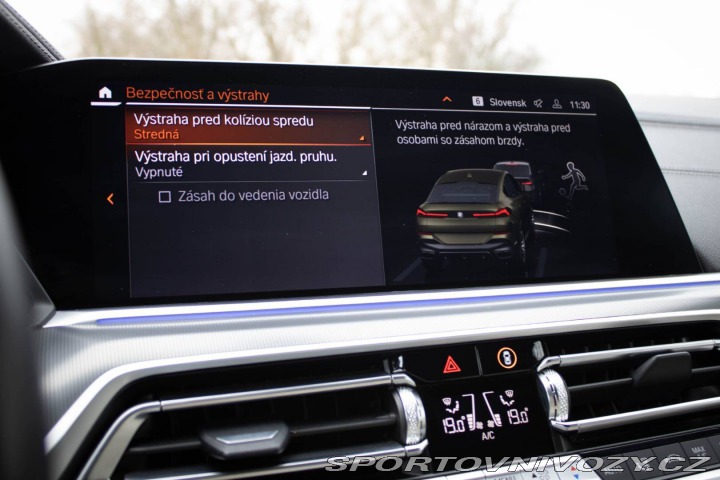 BMW X6 30d 210kw / SVK / 1.M / 2022