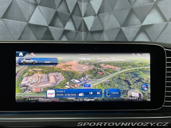 Mercedes-Benz Ostatní modely GLE 450d 4M AMG, WEBASTO, PAN 2026