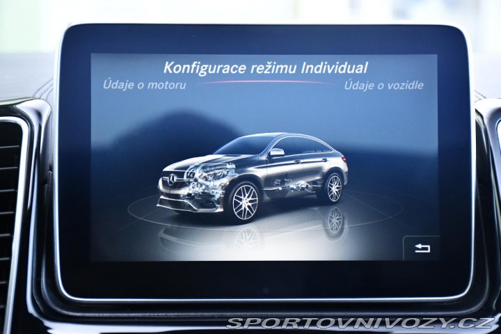 Mercedes-Benz Ostatní modely GLE 63S 4MATIC H/K K360°ACC V 2016