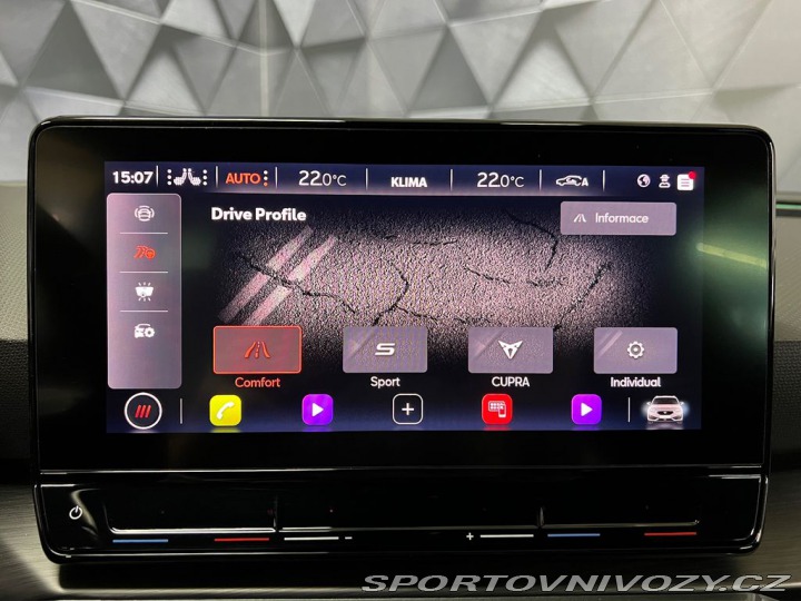 Cupra Leon 2.0TSI 228KW DSG 4WD, LED 2022