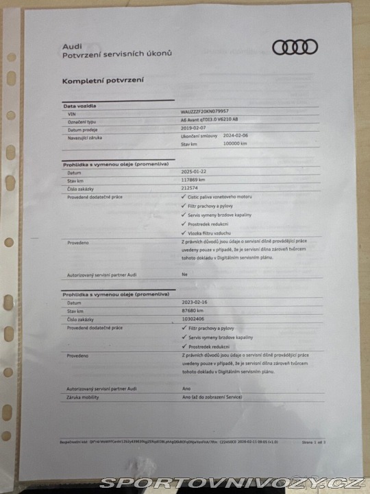 Audi A6 50 TDI Quattro S-LINE 2019