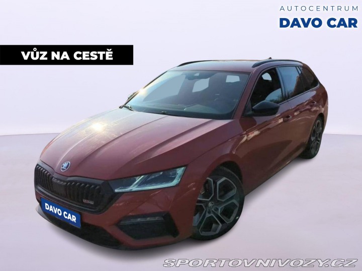 Škoda Octavia RS 2,0 TSI RS DSG 1.Maj CZ D 2021